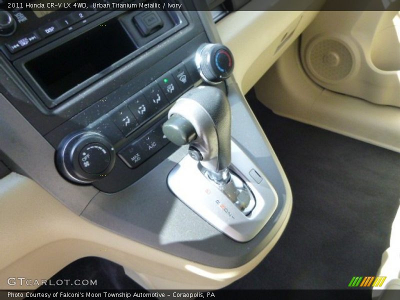 Urban Titanium Metallic / Ivory 2011 Honda CR-V LX 4WD