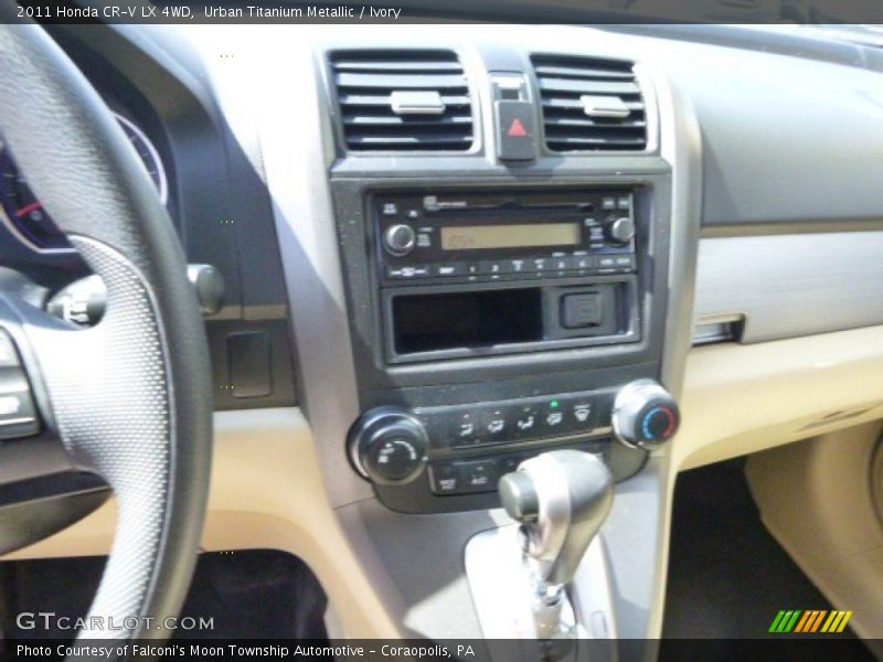 Urban Titanium Metallic / Ivory 2011 Honda CR-V LX 4WD