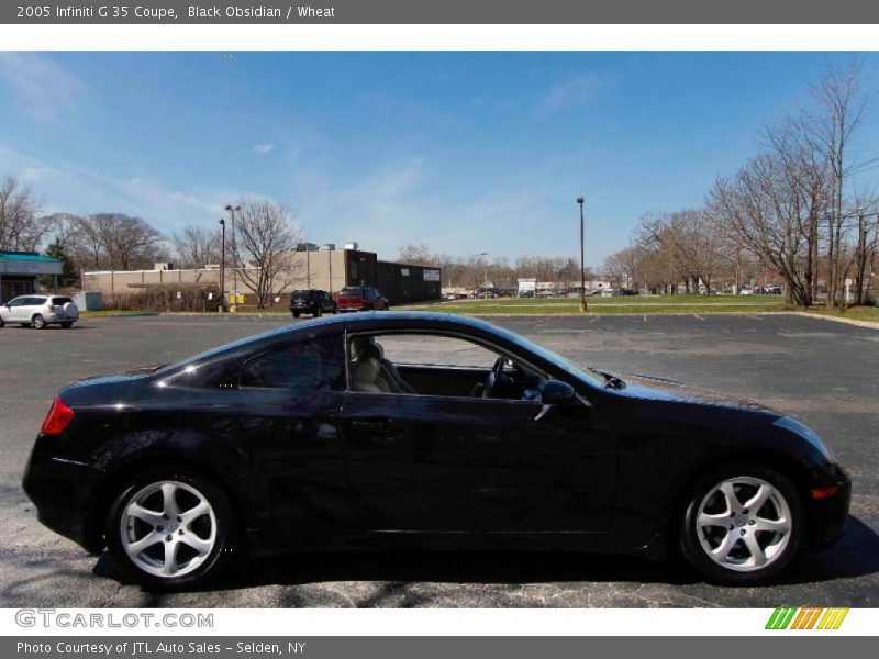 Black Obsidian / Wheat 2005 Infiniti G 35 Coupe