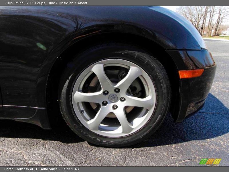 Black Obsidian / Wheat 2005 Infiniti G 35 Coupe