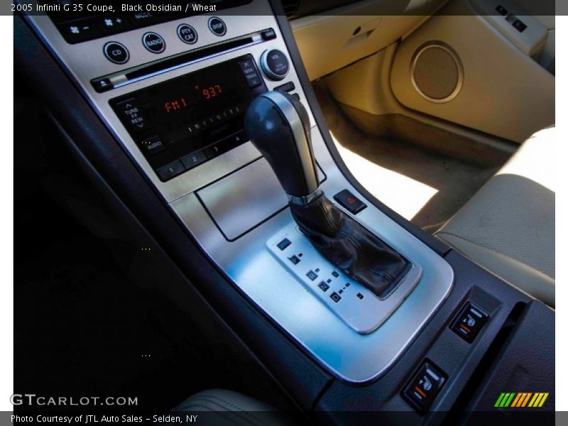 Black Obsidian / Wheat 2005 Infiniti G 35 Coupe