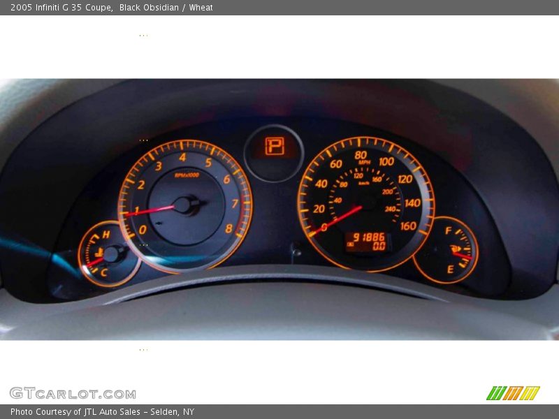 Black Obsidian / Wheat 2005 Infiniti G 35 Coupe