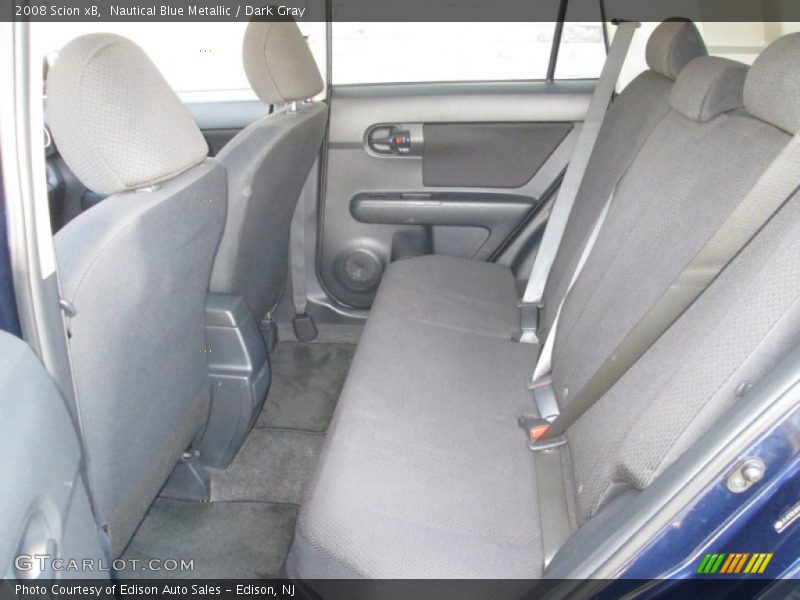 Rear Seat of 2008 xB 