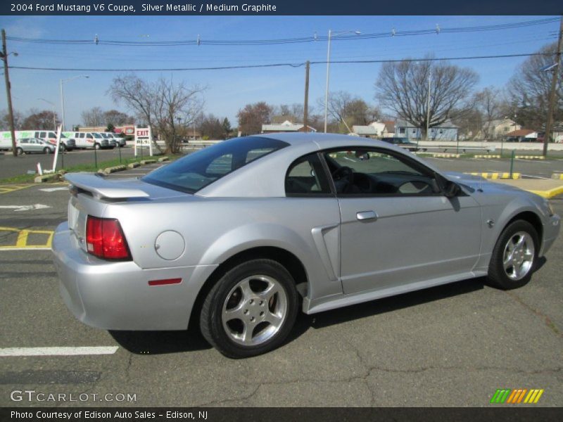 Silver Metallic / Medium Graphite 2004 Ford Mustang V6 Coupe