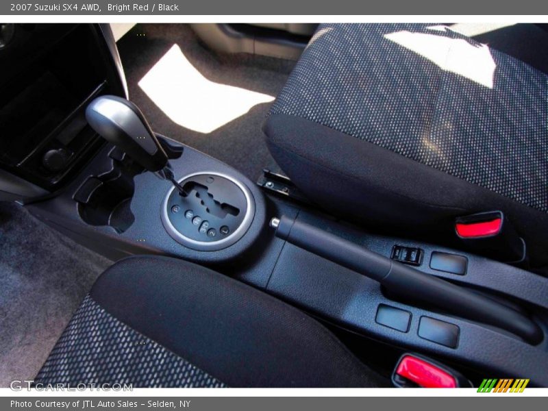 Bright Red / Black 2007 Suzuki SX4 AWD