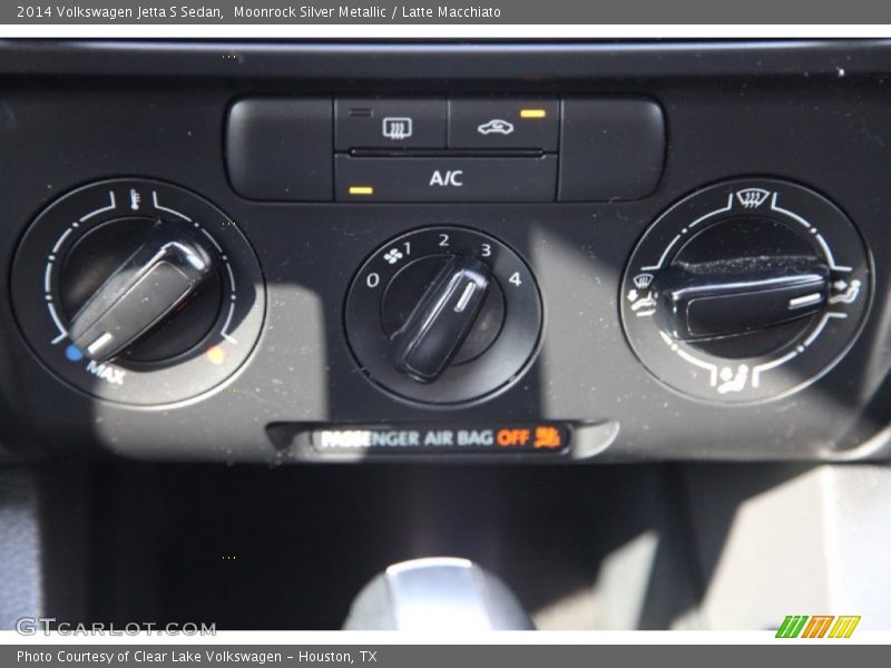 Moonrock Silver Metallic / Latte Macchiato 2014 Volkswagen Jetta S Sedan