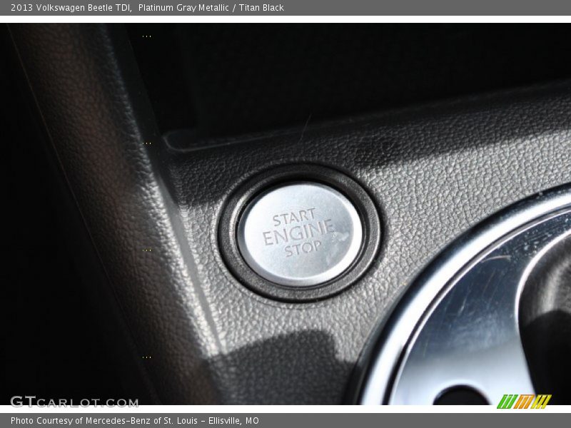 Platinum Gray Metallic / Titan Black 2013 Volkswagen Beetle TDI