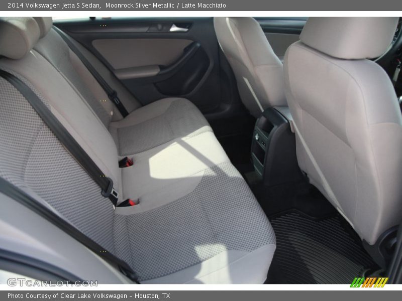 Moonrock Silver Metallic / Latte Macchiato 2014 Volkswagen Jetta S Sedan