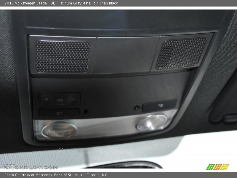 Platinum Gray Metallic / Titan Black 2013 Volkswagen Beetle TDI
