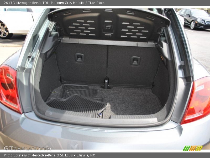 Platinum Gray Metallic / Titan Black 2013 Volkswagen Beetle TDI