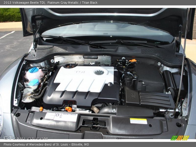 Platinum Gray Metallic / Titan Black 2013 Volkswagen Beetle TDI