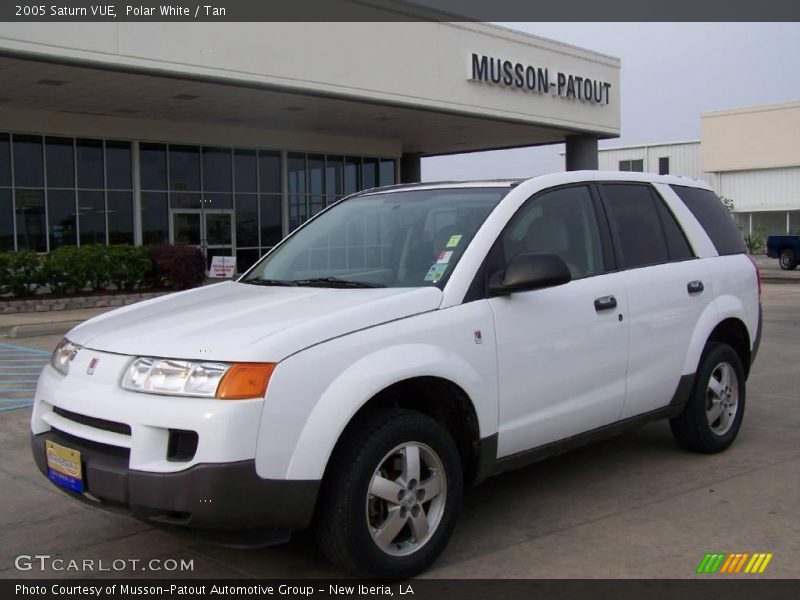 Polar White / Tan 2005 Saturn VUE