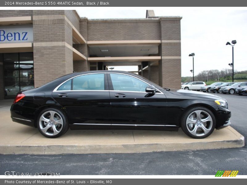 Black / Black 2014 Mercedes-Benz S 550 4MATIC Sedan