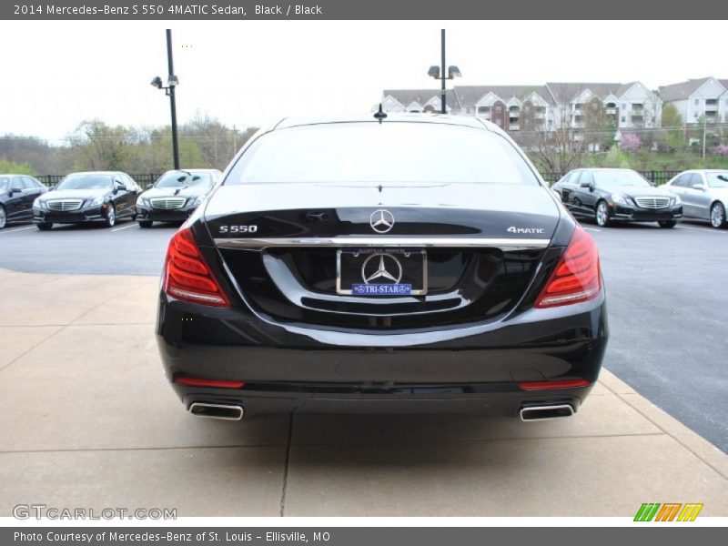Black / Black 2014 Mercedes-Benz S 550 4MATIC Sedan