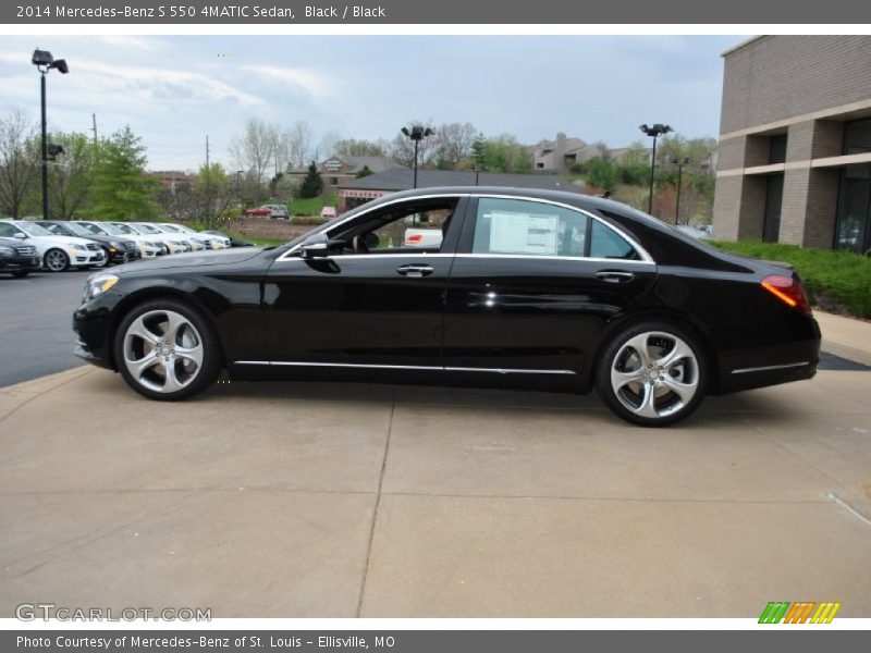 Black / Black 2014 Mercedes-Benz S 550 4MATIC Sedan