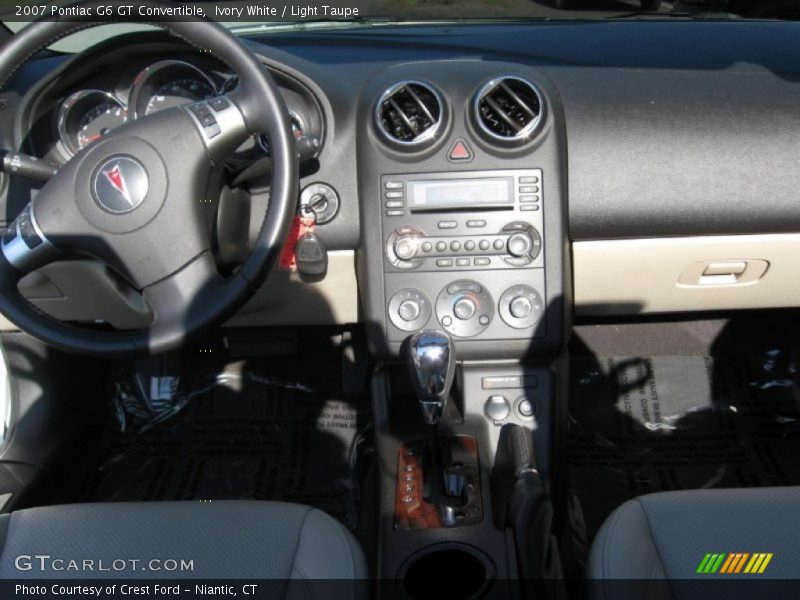 Ivory White / Light Taupe 2007 Pontiac G6 GT Convertible