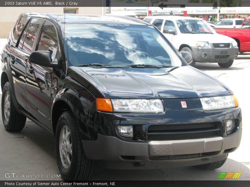 Black / Gray 2003 Saturn VUE V6 AWD