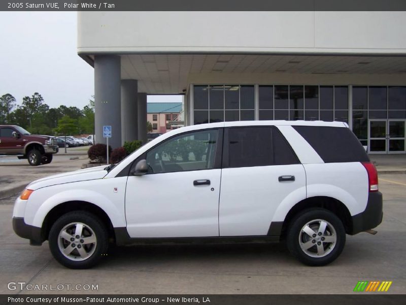 Polar White / Tan 2005 Saturn VUE