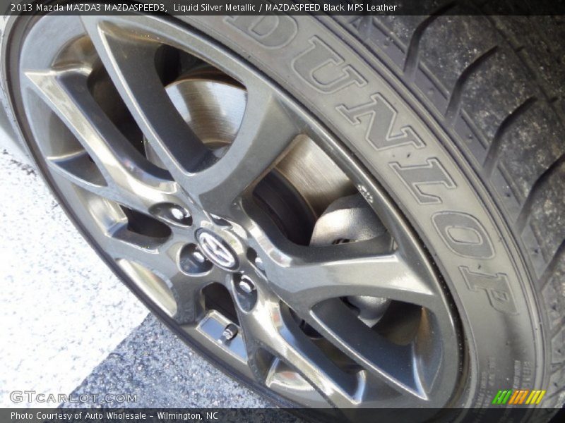 Liquid Silver Metallic / MAZDASPEED Black MPS Leather 2013 Mazda MAZDA3 MAZDASPEED3