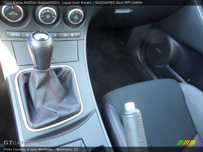 Liquid Silver Metallic / MAZDASPEED Black MPS Leather 2013 Mazda MAZDA3 MAZDASPEED3