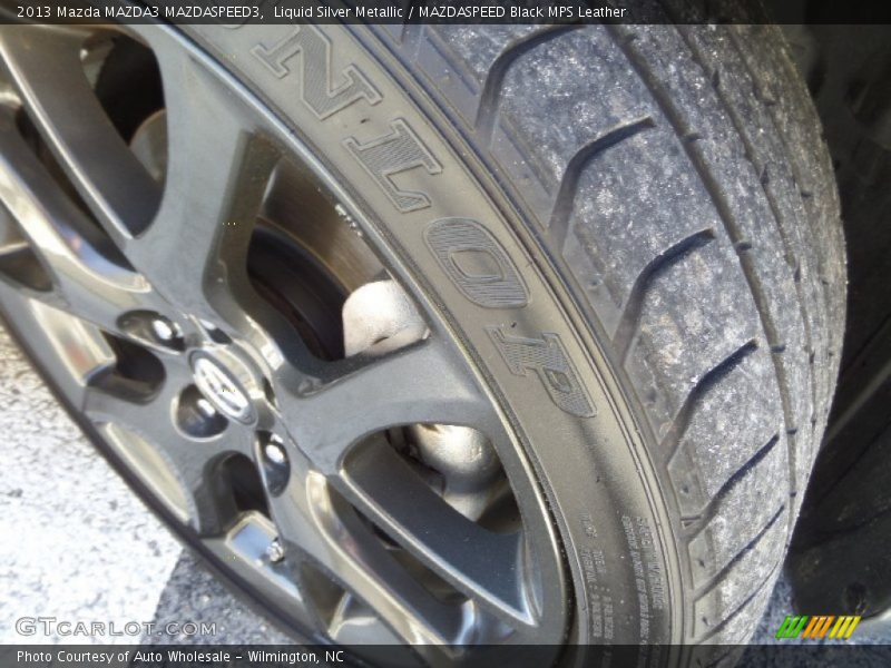 Liquid Silver Metallic / MAZDASPEED Black MPS Leather 2013 Mazda MAZDA3 MAZDASPEED3