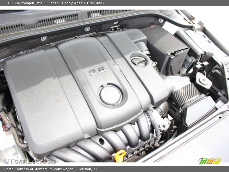 Candy White / Titan Black 2012 Volkswagen Jetta SE Sedan