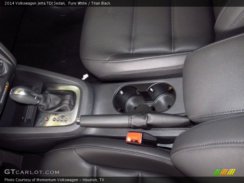 Pure White / Titan Black 2014 Volkswagen Jetta TDI Sedan
