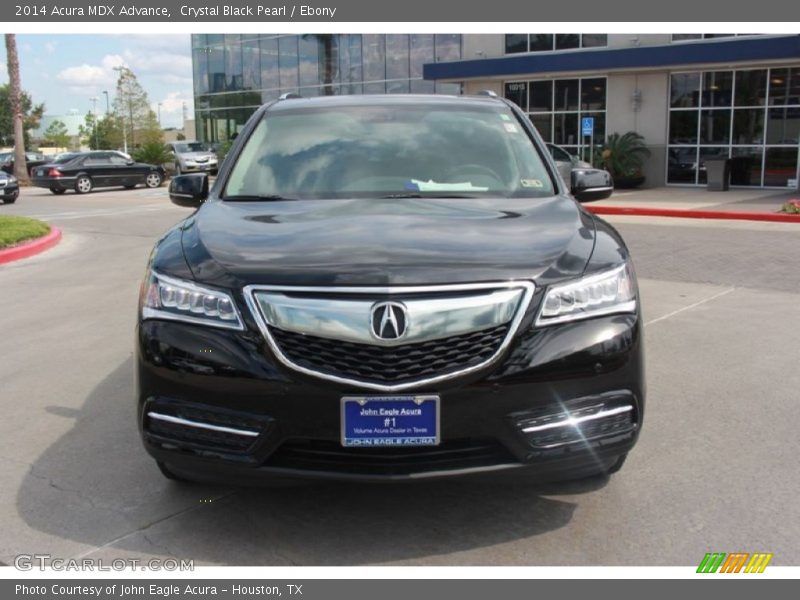 Crystal Black Pearl / Ebony 2014 Acura MDX Advance