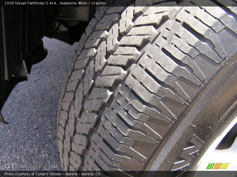 Avalanche White / Graphite 2008 Nissan Pathfinder S 4x4