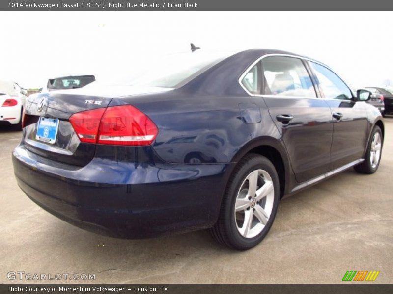 Night Blue Metallic / Titan Black 2014 Volkswagen Passat 1.8T SE