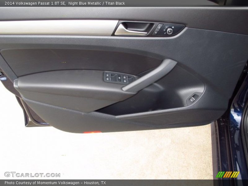 Night Blue Metallic / Titan Black 2014 Volkswagen Passat 1.8T SE
