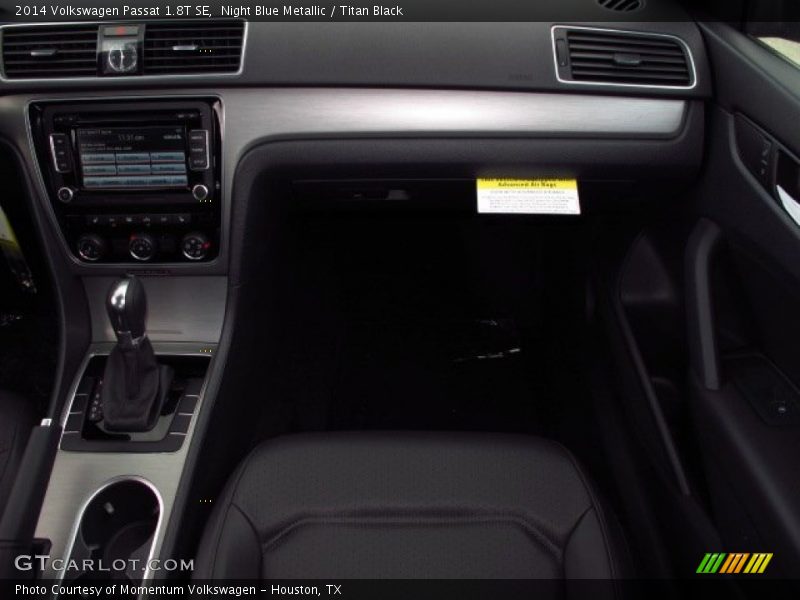 Night Blue Metallic / Titan Black 2014 Volkswagen Passat 1.8T SE