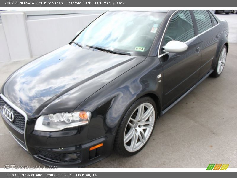 Phantom Black Pearl Effect / Black 2007 Audi RS4 4.2 quattro Sedan
