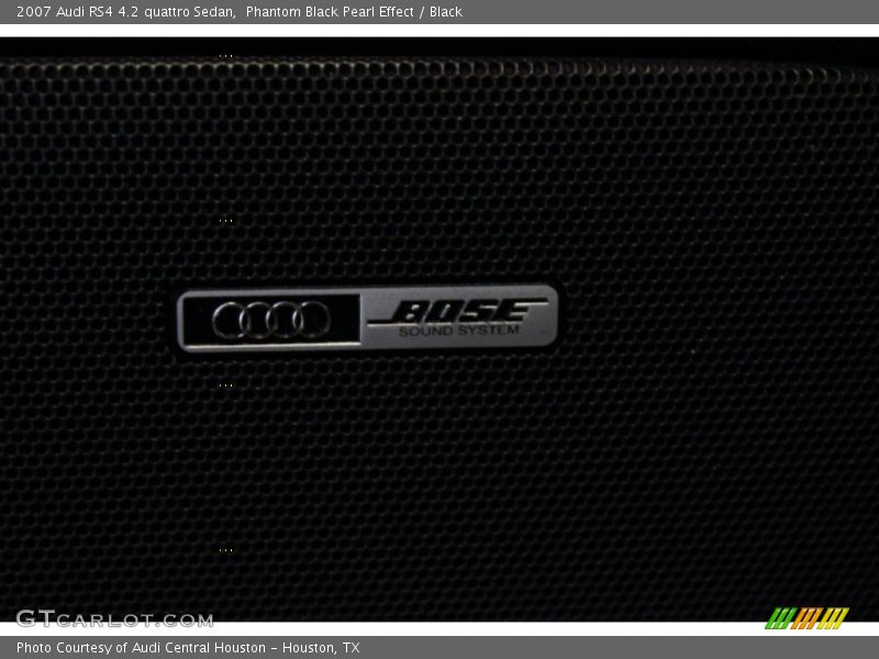Phantom Black Pearl Effect / Black 2007 Audi RS4 4.2 quattro Sedan