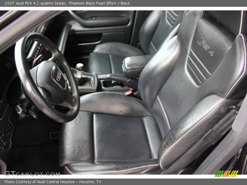 Phantom Black Pearl Effect / Black 2007 Audi RS4 4.2 quattro Sedan