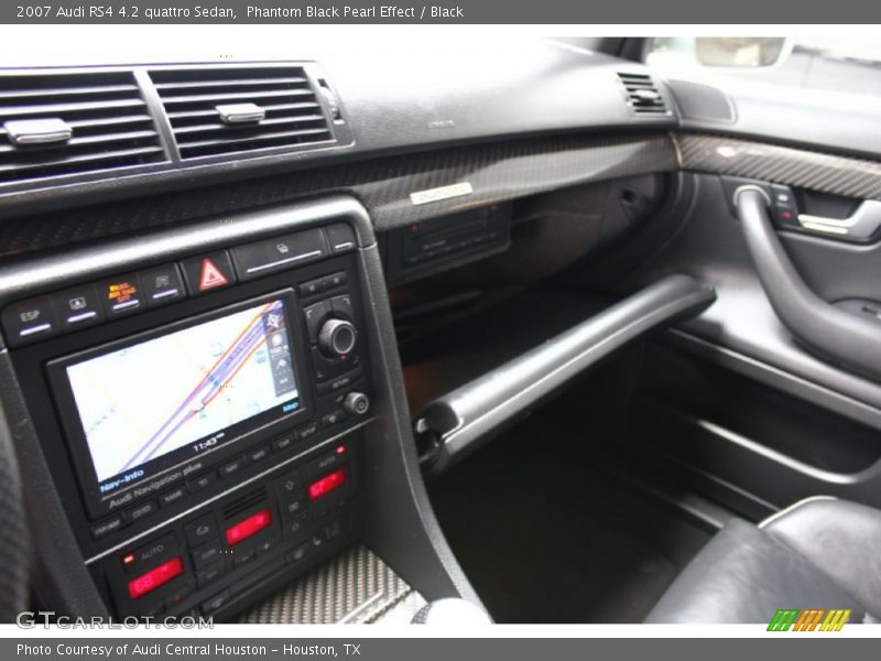 Phantom Black Pearl Effect / Black 2007 Audi RS4 4.2 quattro Sedan