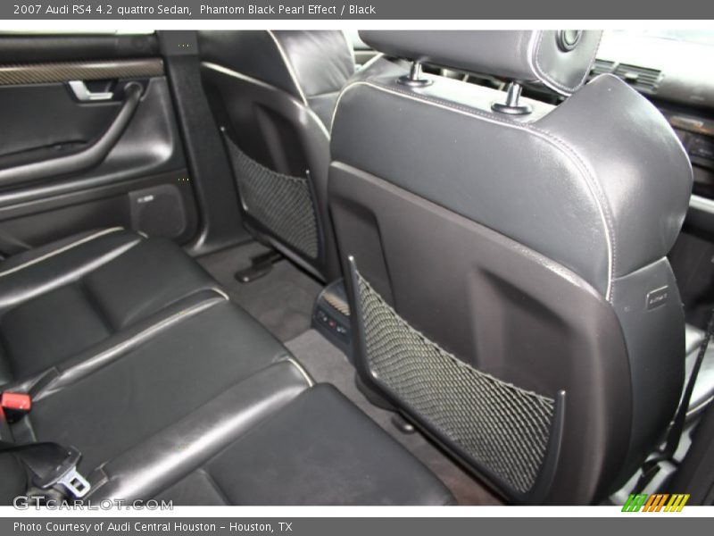 Phantom Black Pearl Effect / Black 2007 Audi RS4 4.2 quattro Sedan