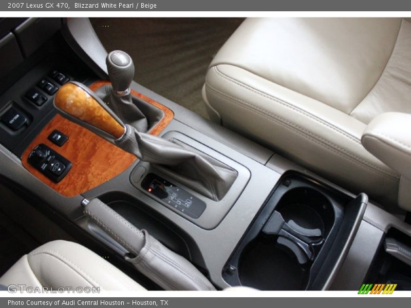 Blizzard White Pearl / Beige 2007 Lexus GX 470