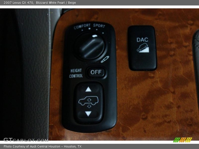 Blizzard White Pearl / Beige 2007 Lexus GX 470