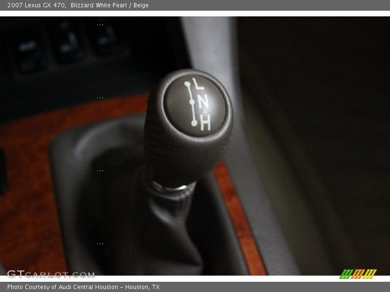 Blizzard White Pearl / Beige 2007 Lexus GX 470