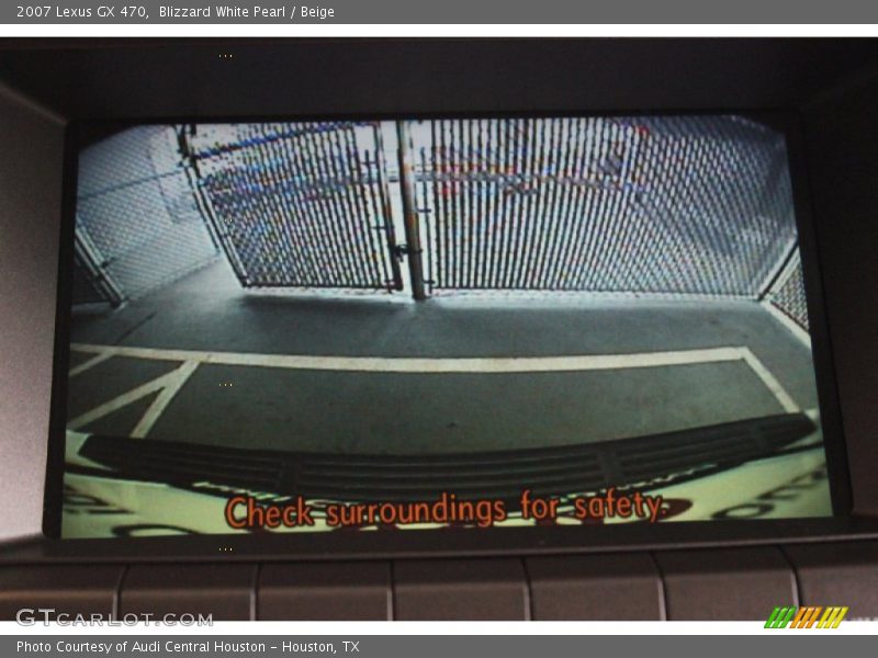 Blizzard White Pearl / Beige 2007 Lexus GX 470