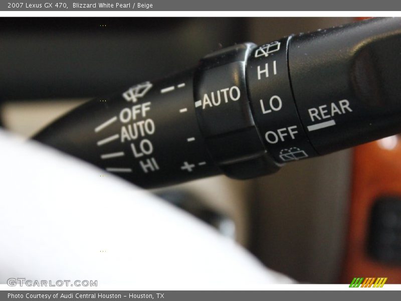 Blizzard White Pearl / Beige 2007 Lexus GX 470