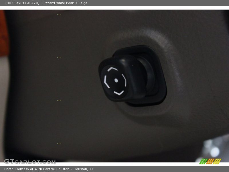 Blizzard White Pearl / Beige 2007 Lexus GX 470