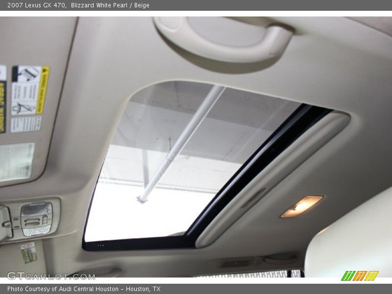 Blizzard White Pearl / Beige 2007 Lexus GX 470