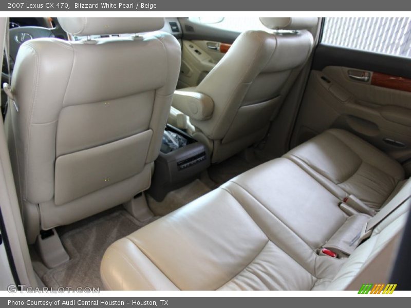 Blizzard White Pearl / Beige 2007 Lexus GX 470