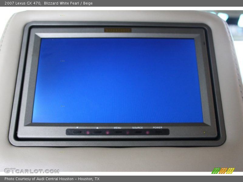 Blizzard White Pearl / Beige 2007 Lexus GX 470