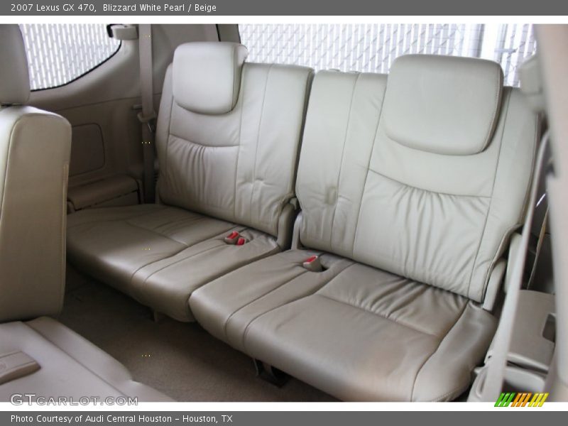 Blizzard White Pearl / Beige 2007 Lexus GX 470
