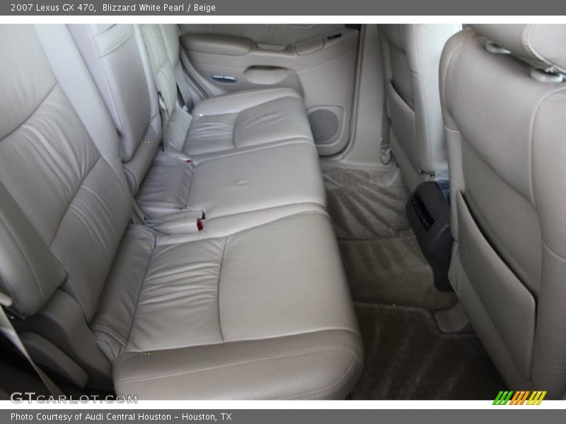 Blizzard White Pearl / Beige 2007 Lexus GX 470