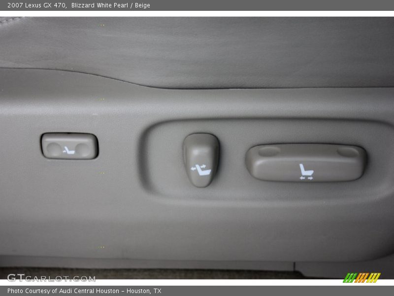 Blizzard White Pearl / Beige 2007 Lexus GX 470