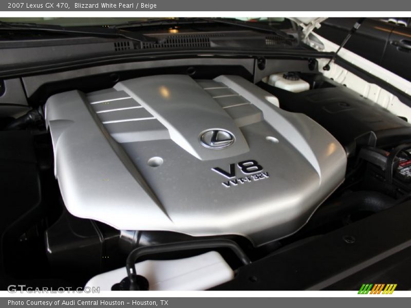 Blizzard White Pearl / Beige 2007 Lexus GX 470